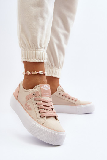  Zapatos de ocio Lee Cooper LCEN-24-31-2196 beige 2
