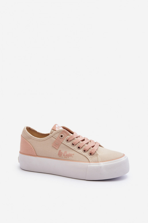  Zapatos de ocio Lee Cooper LCEN-24-31-2196 beige