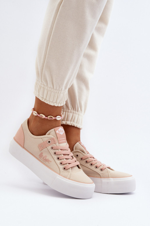  Zapatos de ocio Lee Cooper LCEN-24-31-2196 beige