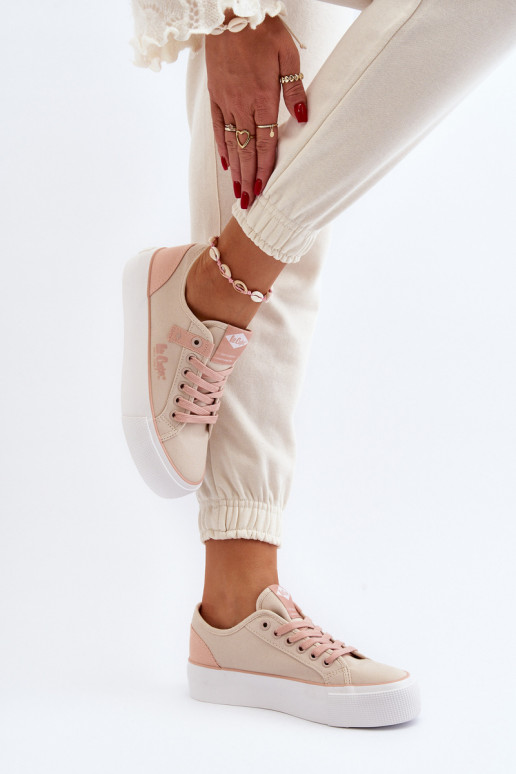  Zapatos de ocio Lee Cooper LCEN-24-31-2196 beige