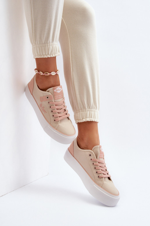  Zapatos de ocio Lee Cooper LCEN-24-31-2196 beige