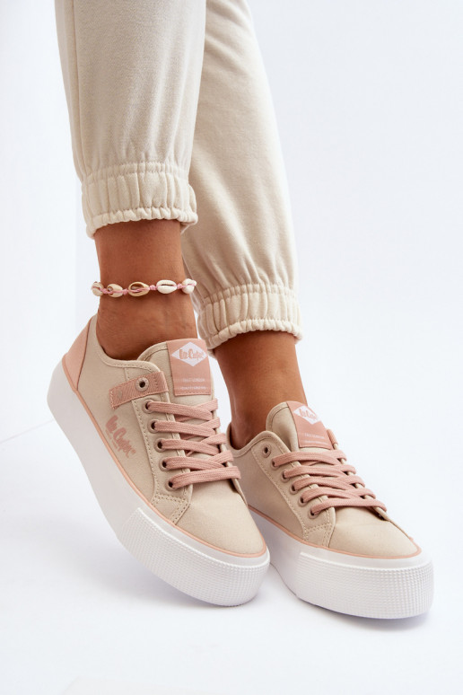  Zapatos de ocio Lee Cooper LCEN-24-31-2196 beige