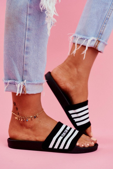 zapatillas de mujer Big Star FF274A353 de color negro 2