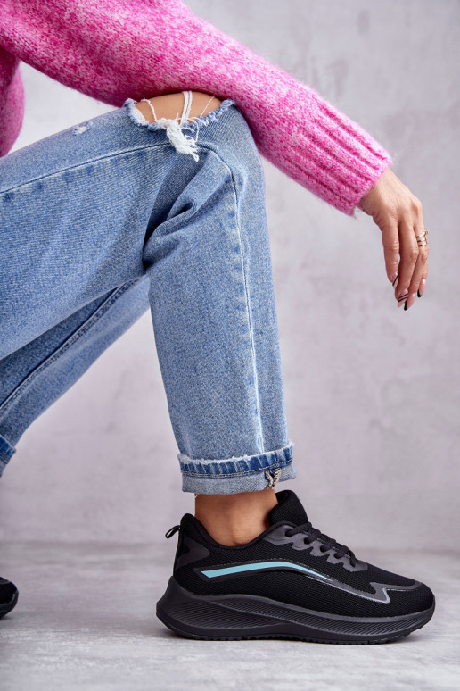 Femenino Zapatos deportivos de moda. de color negro Ida