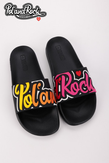 Chanclas Pol'and'Rock Festival X Big Star SS174508 color negro 2