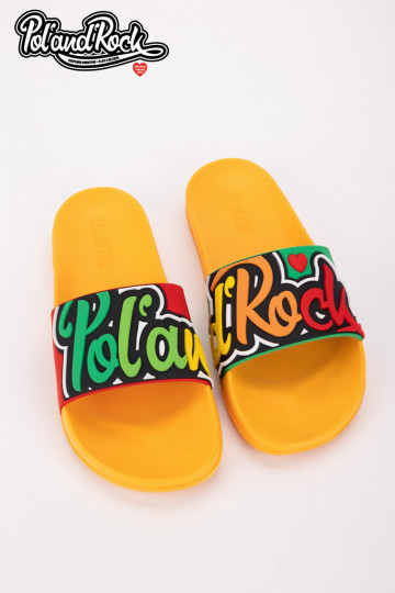 Chanclas Pol'and'Rock Festival X Big Star SS174507 color amarillo 2