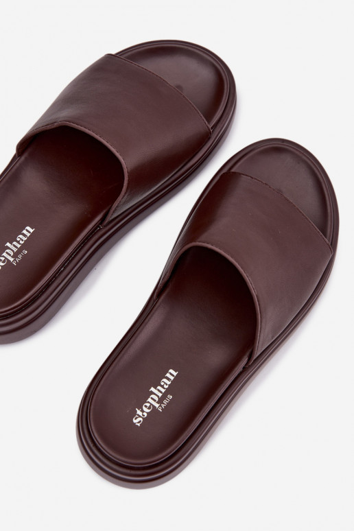 zapatillas de mujer con una plataforma CzekoladoAe Tanelisse