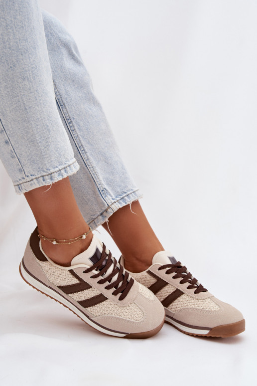 zapatillas Zapatillas modelo zapatos. Femenino beige Soretta