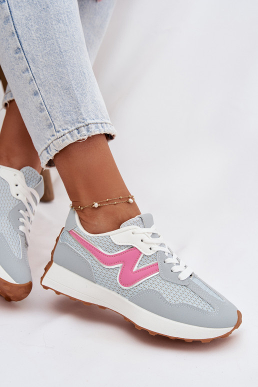 zapatillas Femenino con una plataforma color azul Janelora