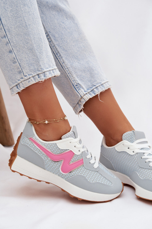 zapatillas Femenino con una plataforma color azul Janelora