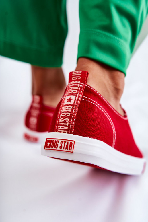 Zapatos de mujer Big Star FF274089 color rojo