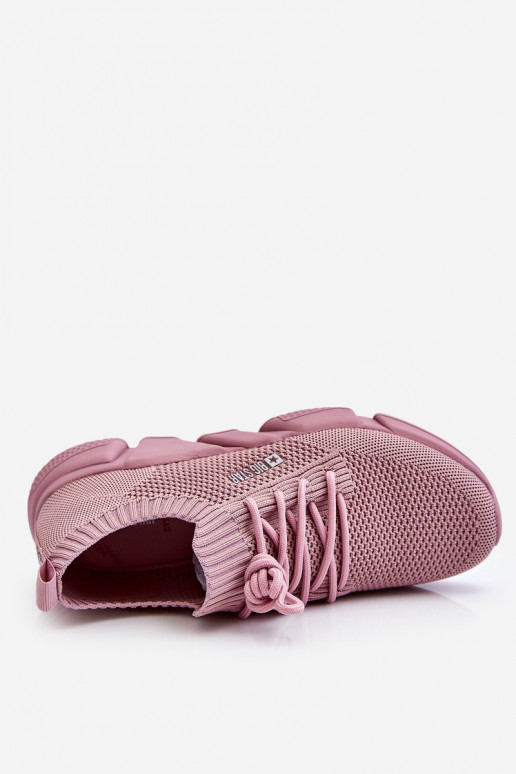 Femenino  Zapatillas modelo zapatos. Memory Foam System Big Star JJ274266 color rosa