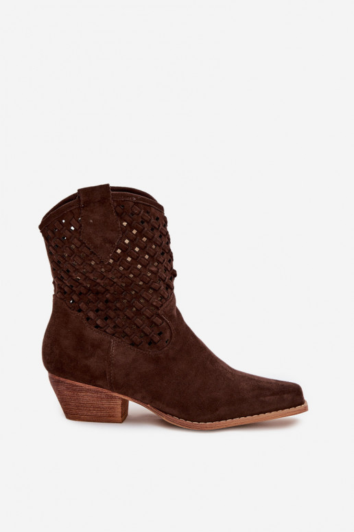 Botas caladas Femenino con tacones CzekoladoAe Ferissa