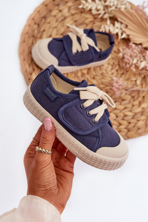 Zapatos de ocio para niños. HI-POLY SYSTEM BIG STAR NN374016 azul oscuro