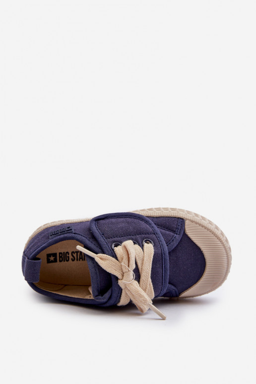 Zapatos de ocio para niños. HI-POLY SYSTEM BIG STAR NN374016 azul oscuro