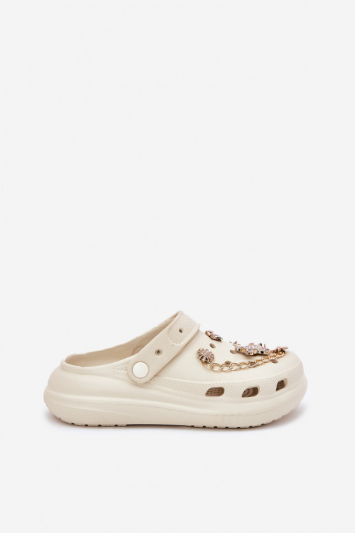 Zapatillas ligeras zapatillas de mujerPrzypinkami beige Linaviela