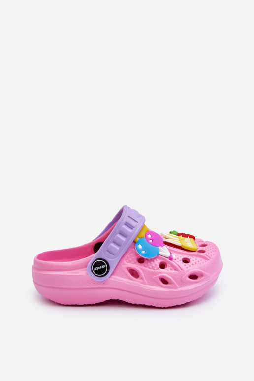 Infantil Zapatillas ligeras  cocodrilos Zapatillas color rosa SAeets