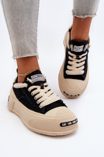 Femenino Zapatillas modelo zapatos. GOE NN2N4061 de color negro