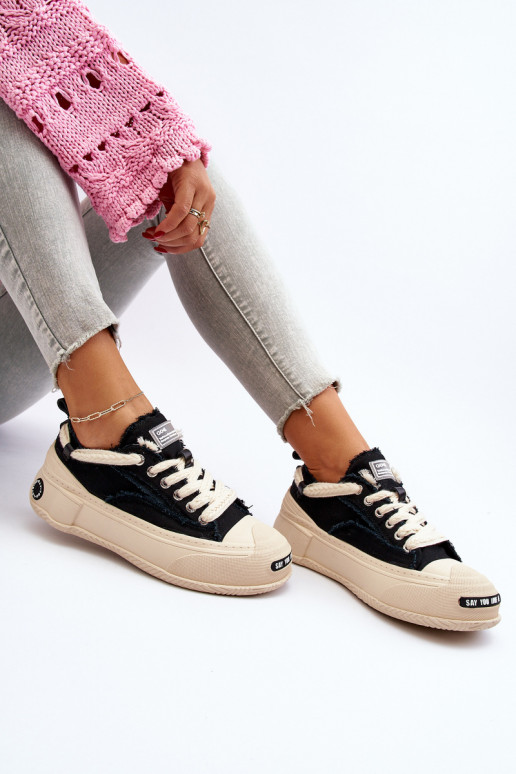 Femenino Zapatillas modelo zapatos. GOE NN2N4061 de color negro