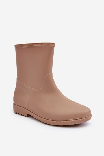 modelo clásico Femenino Un modelo convincente Botas de goma beige Solihia 2
