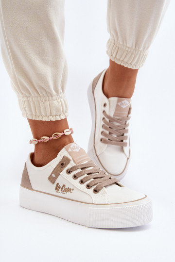  Zapatos de ocio Lee Cooper LCEN-24-31-2198 el color blanco 2