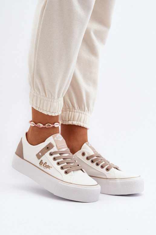  Zapatos de ocio Lee Cooper LCEN-24-31-2198 el color blanco