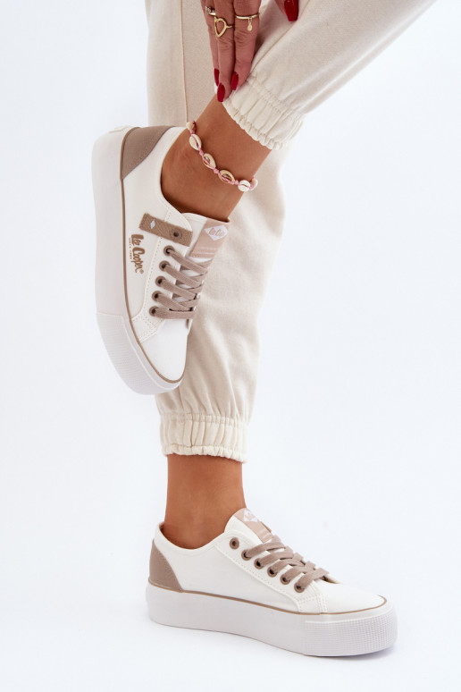  Zapatos de ocio Lee Cooper LCEN-24-31-2198 el color blanco