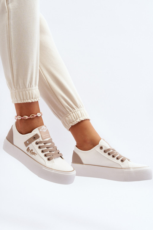  Zapatos de ocio Lee Cooper LCEN-24-31-2198 el color blanco