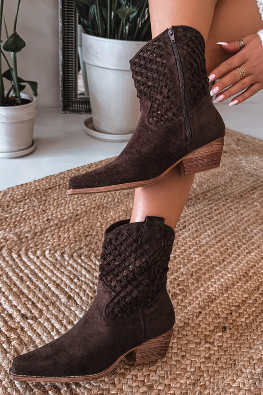 Botas caladas Femenino con tacones CzekoladoAe Ferissa