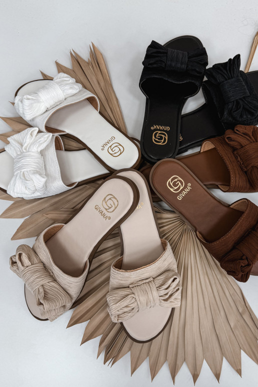 zapatillas de mujer con tacones anchos con cintas beige Amivelle