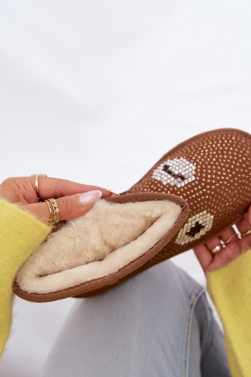 Decorado Alto Botas de nieve Femenino color marrón Galivra 2