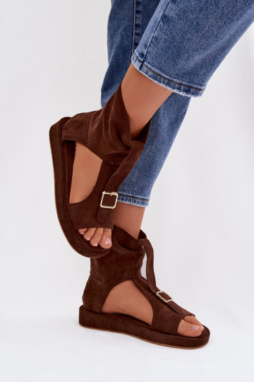 Sandalias de mujer con una bota CzekoladoAe Coralya