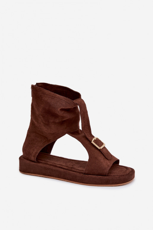 Sandalias de mujer con una bota CzekoladoAe Coralya