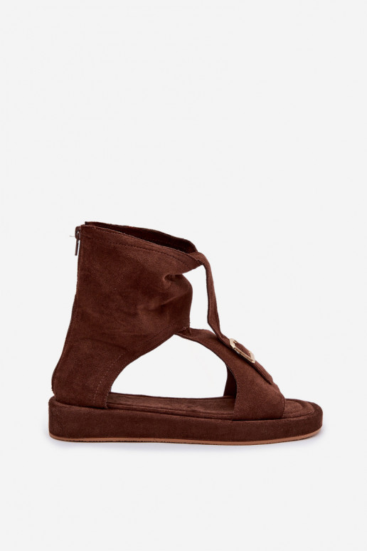 Sandalias de mujer con una bota CzekoladoAe Coralya