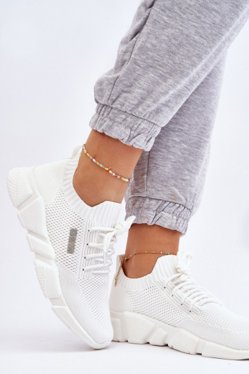 Femenino  Zapatillas modelo zapatos. Memory Foam System Big Star JJ274268 el color blanco