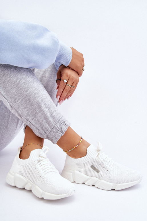 Femenino  Zapatillas modelo zapatos. Memory Foam System Big Star JJ274268 el color blanco