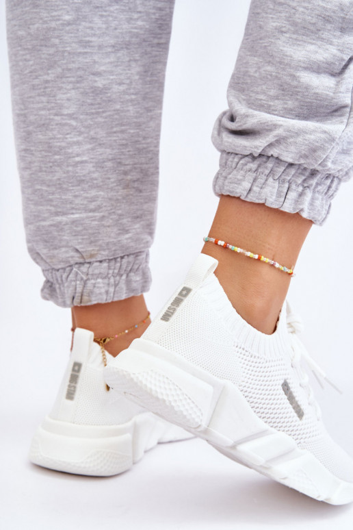 Femenino  Zapatillas modelo zapatos. Memory Foam System Big Star JJ274268 el color blanco