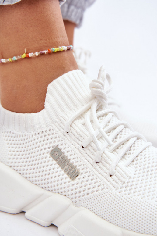 Femenino  Zapatillas modelo zapatos. Memory Foam System Big Star JJ274268 el color blanco