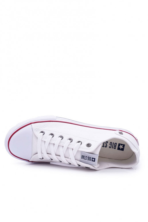 Zapatos casuales de hombre Big Star el color blanco DD174271