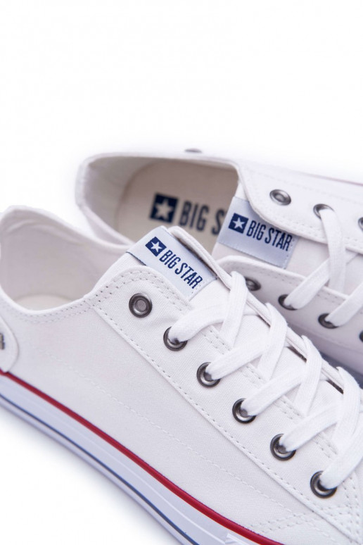 Zapatos casuales de hombre Big Star el color blanco DD174271