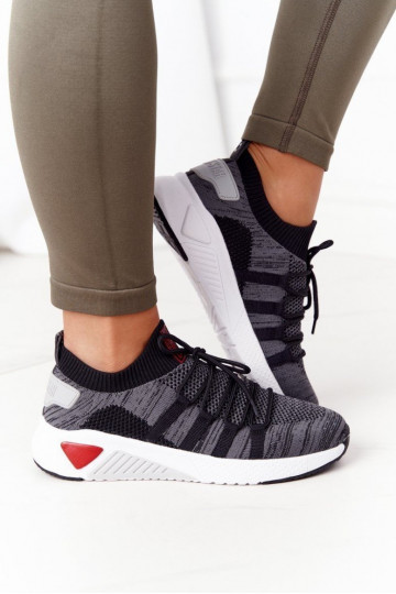 Femenino Estilo deportivo zapatos Memory Foam Big Star HH274532 color gris