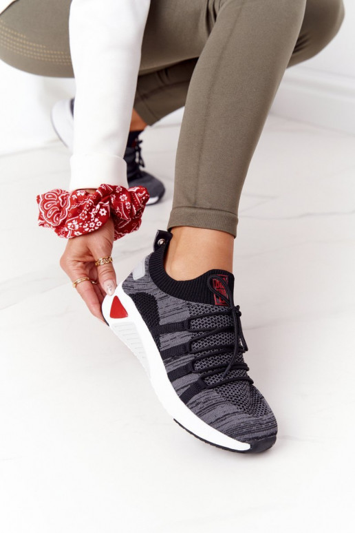 Femenino Estilo deportivo zapatos Memory Foam Big Star HH274532 color gris