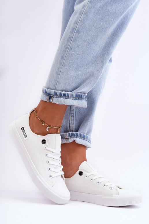 Tiene queterial bajo de mujer. zapatos casuales Big Star KK274008 el color blanco