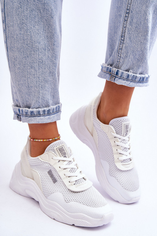 Femenino  zapatillas Memory Foam System Big Star LL274A064 el color blanco