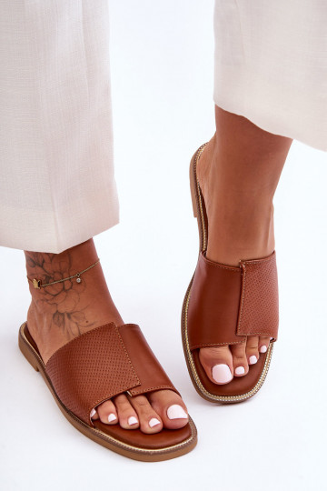 zapatillas de mujer Piel color marrón Harmony