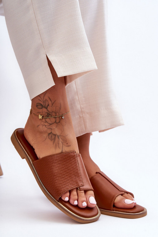 zapatillas de mujer Piel color marrón Harmony