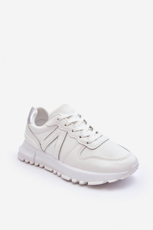 Piel Femenino zapatillas el color blanco Kabama
