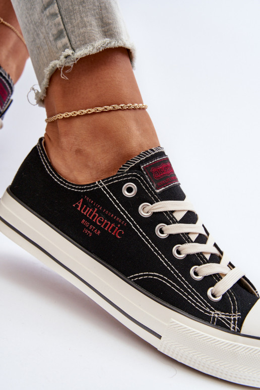 Zapatos de mujer Big Star NN274234 de color negro