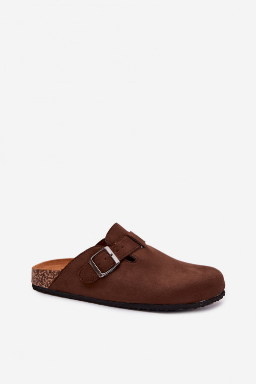 Zapatillas Zuecos Femenino con hebillas CzekoladoAe Delirisse