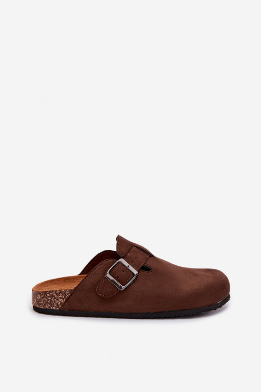 Zapatillas Zuecos Femenino con hebillas CzekoladoAe Delirisse